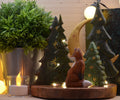 Le renard de la forêt et la lune – Décoration lumineuse LED